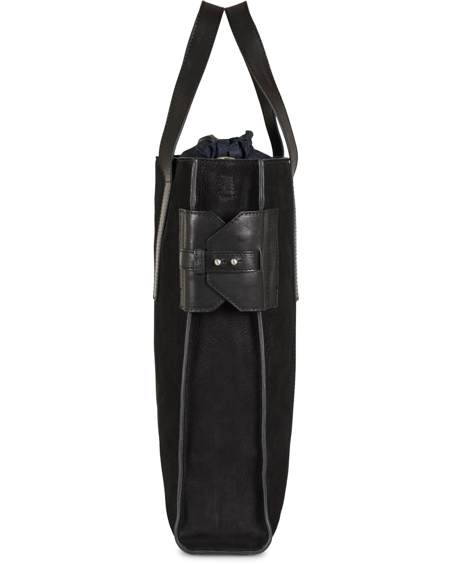 Herre | Tiger of Sweden Klotz Nubuck Tote Bag Black | Tiger of Sweden | Klotz Nubuck Tote Bag Black