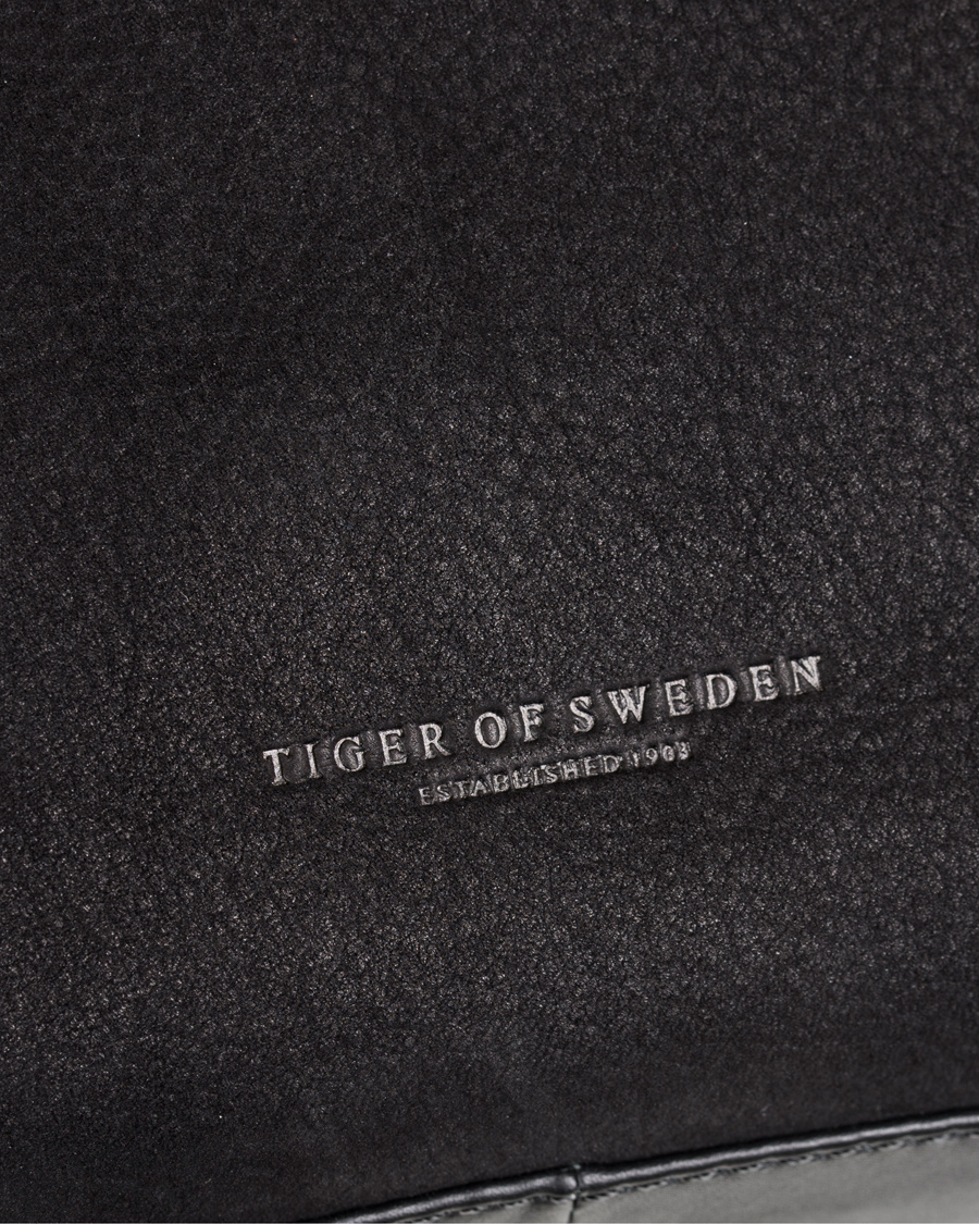 Herre | Tiger of Sweden Klotz Nubuck Tote Bag Black | Tiger of Sweden | Klotz Nubuck Tote Bag Black