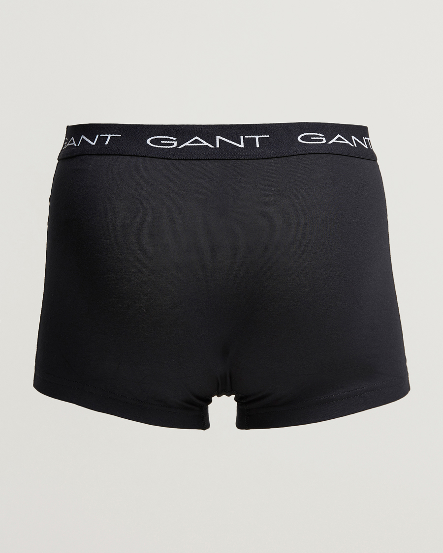 Herre | GANT | GANT | 3-Pack Trunk Boxer Black