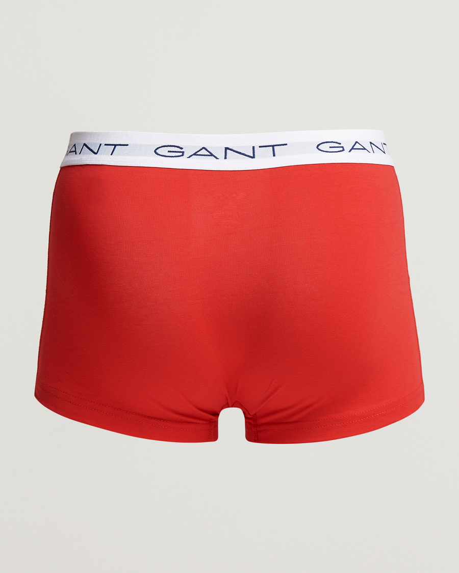 Herre | Undertøj | GANT | 3-Pack Trunk Boxer Red/Navy/White