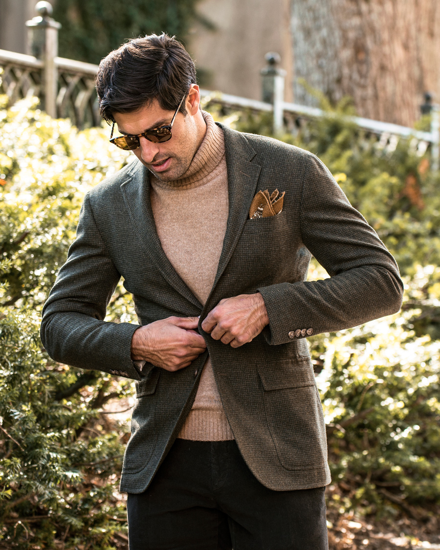 Herre | Blazere & jakker | Polo Ralph Lauren | Clothing Morgan Harvard Sportcoat Olive/Brown