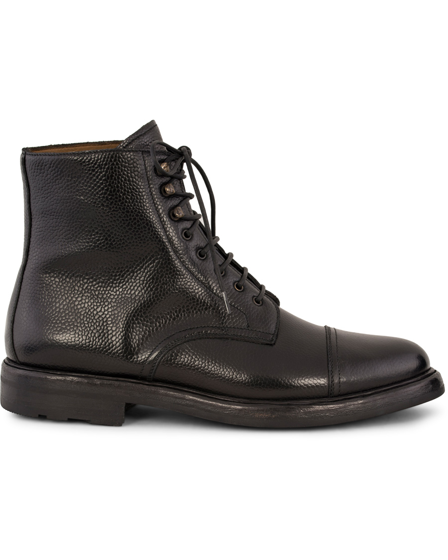 Herre | Ralph Lauren Macomb Boot Country Grain Black | Polo Ralph Lauren | Ralph Lauren Macomb Boot Country Grain Black
