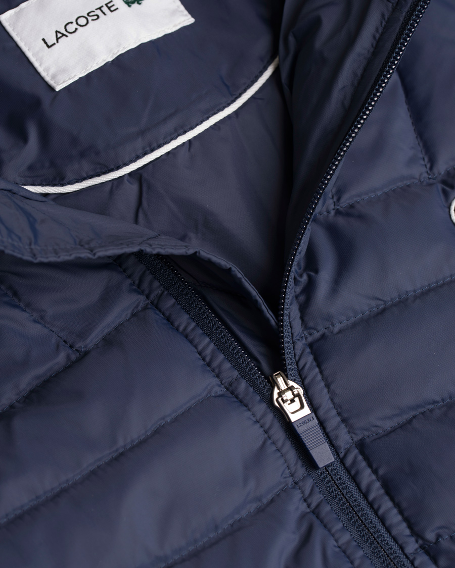 Herre | Jakker | Lacoste | Quilted Jacket Navy Blue