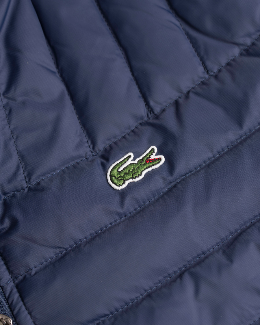 Herre | Jakker | Lacoste | Quilted Jacket Navy Blue