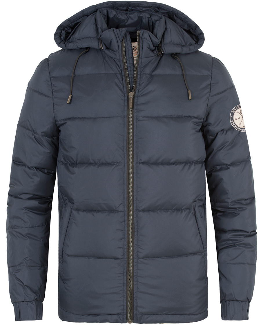 Ombord sammentrækning føderation Henri Lloyd Kennington Down Jacket Navy - CareOfCarl.dk