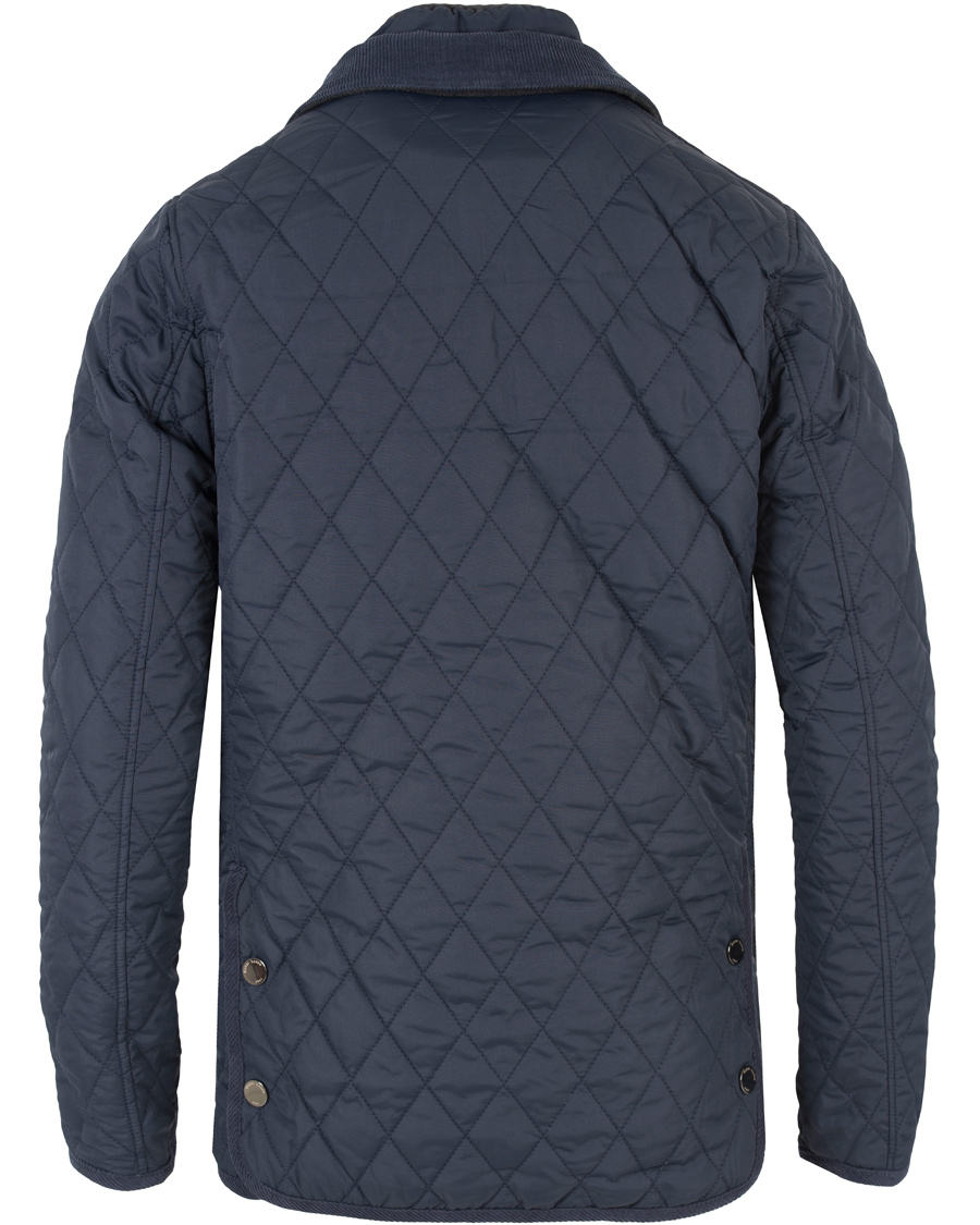 Lloyd Gelyn Long Quilted Navy CareOfCarl.dk