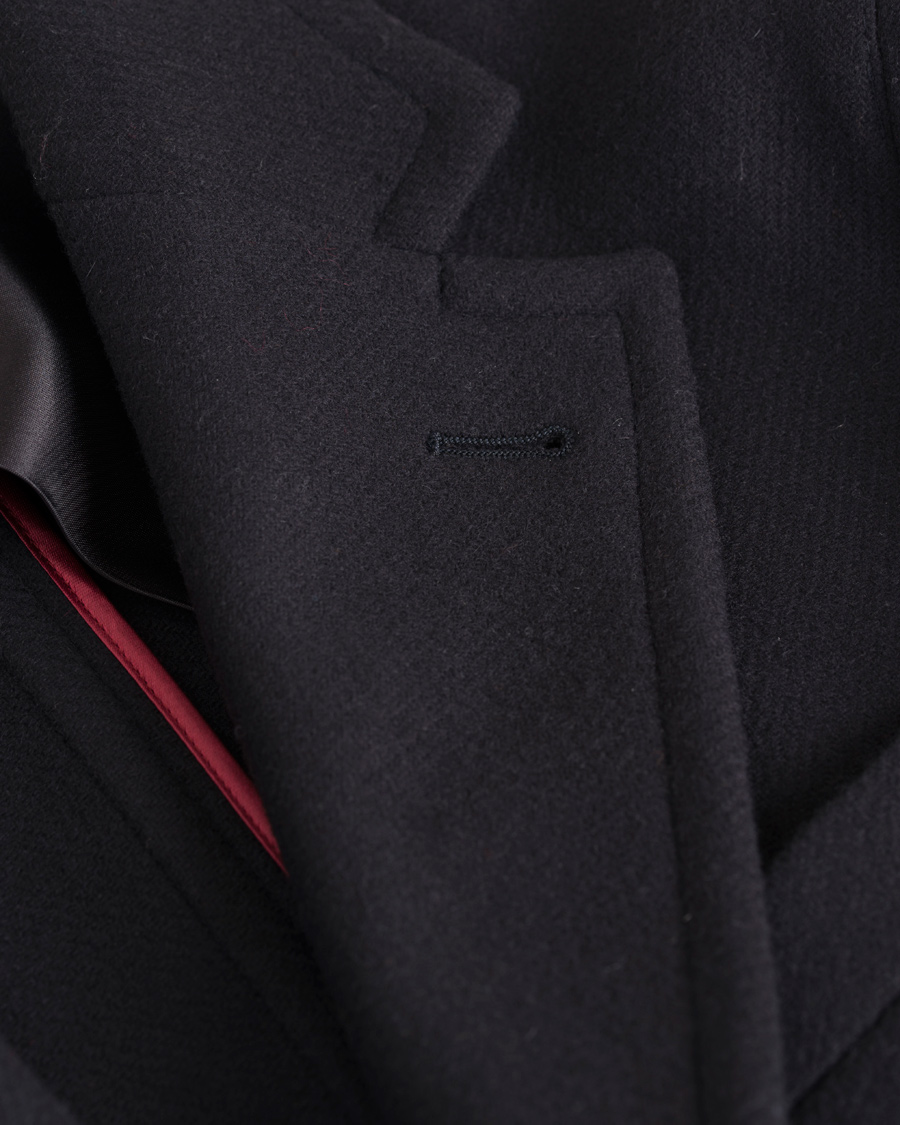 Herre | Jakker | Boglioli | Cappotto Wool Coat Navy