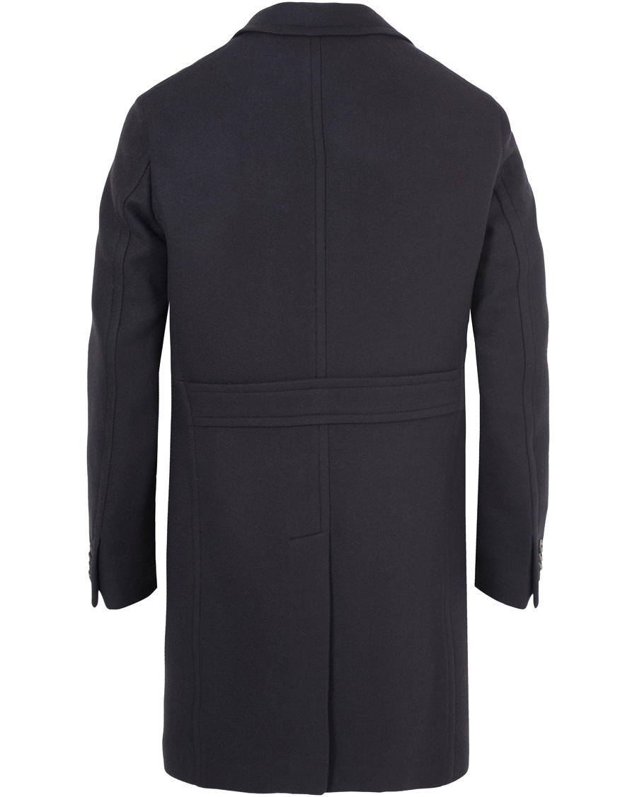 Herre | Jakker | Boglioli | Cappotto Wool Coat Navy