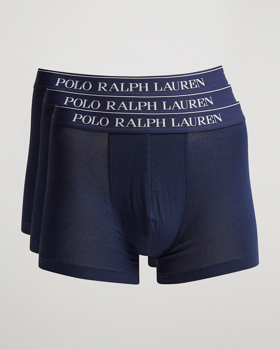Herre | Undertøj | Polo Ralph Lauren | 3-Pack Trunk Navy
