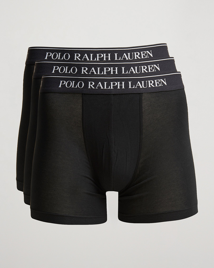 Herre | Undertøj | Polo Ralph Lauren | 3-Pack Boxer Brief Polo Black