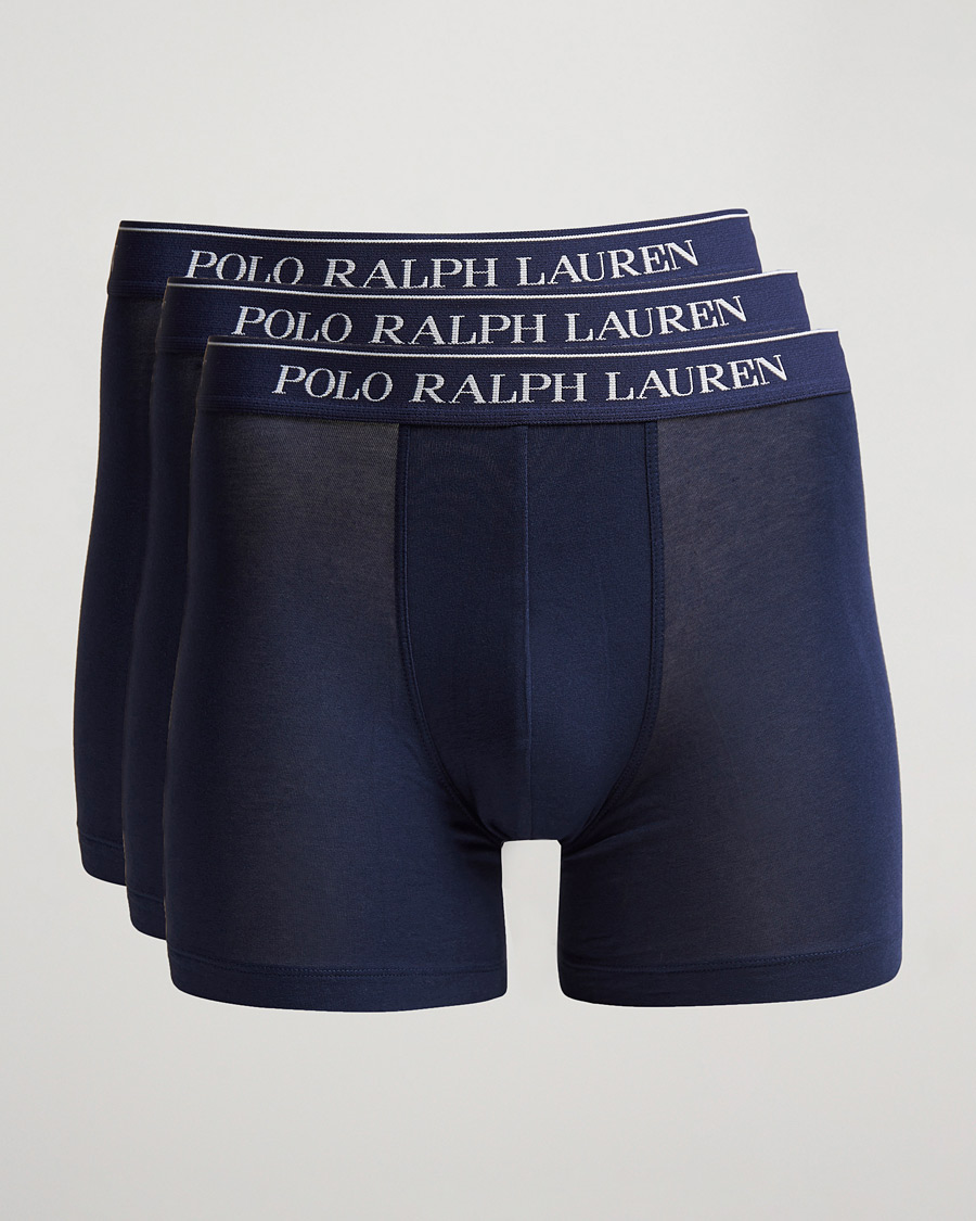 Herre | Undertøj | Polo Ralph Lauren | 3-Pack Boxer Brief Navy