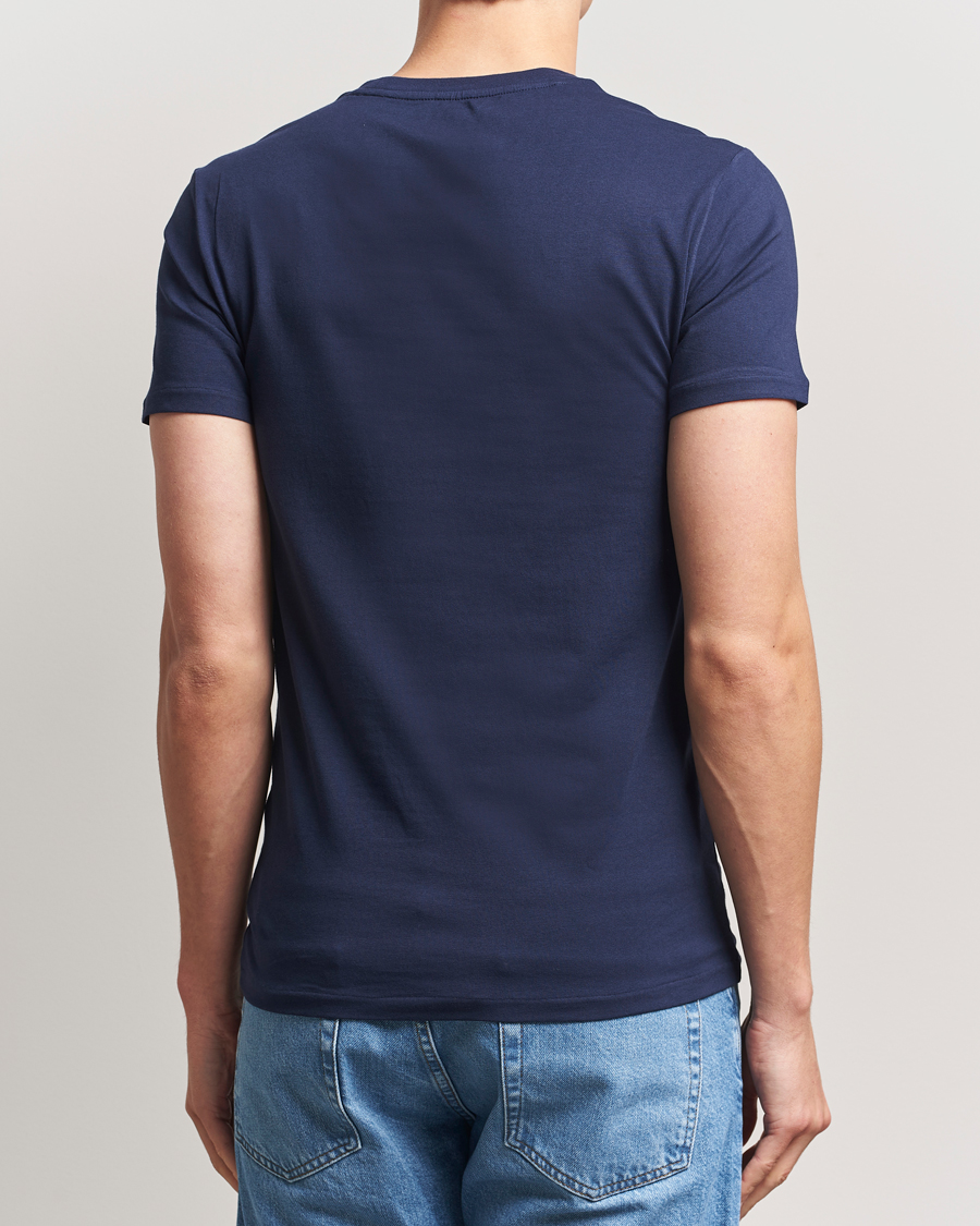 Herre | T-Shirts | Polo Ralph Lauren | 2-Pack Cotton Stretch T-Shirt Cruise Navy