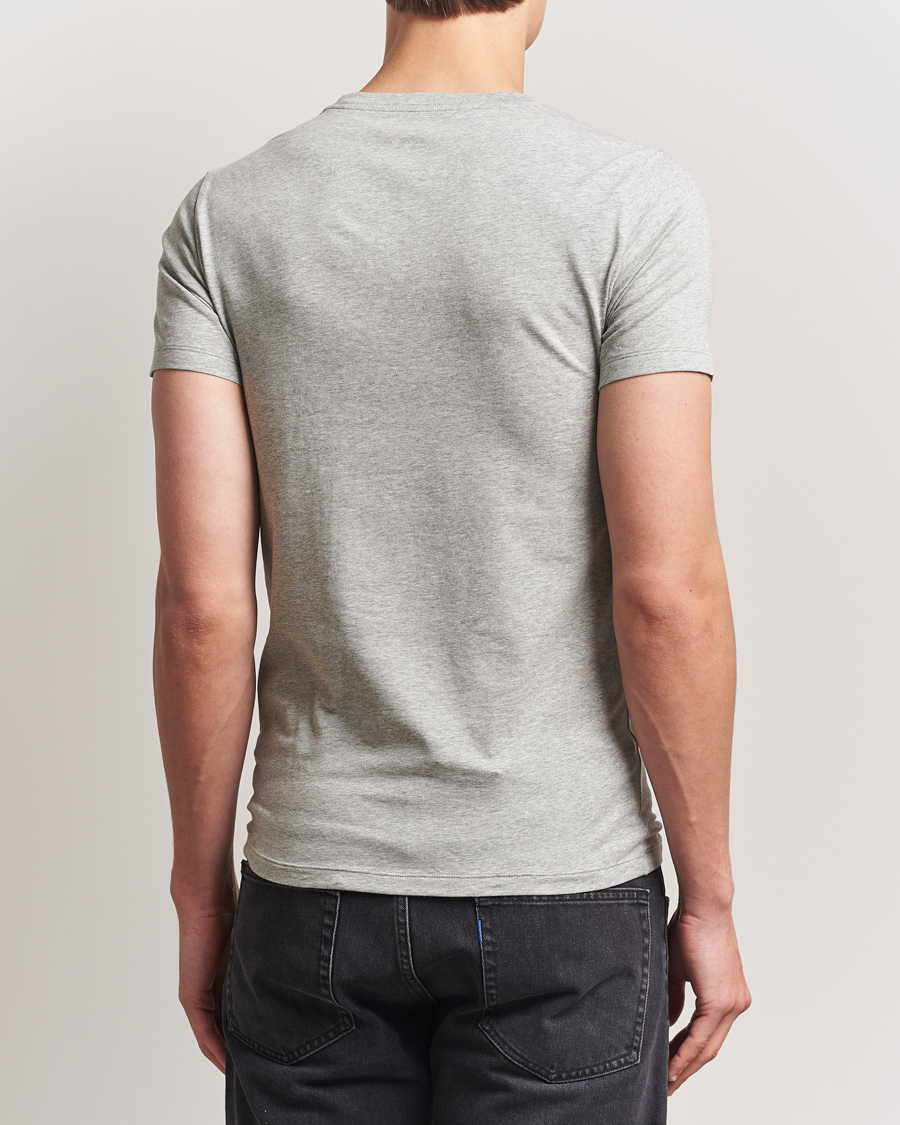 Herre | T-Shirts | Polo Ralph Lauren | 2-Pack Cotton Stretch T-Shirt Andover Heather