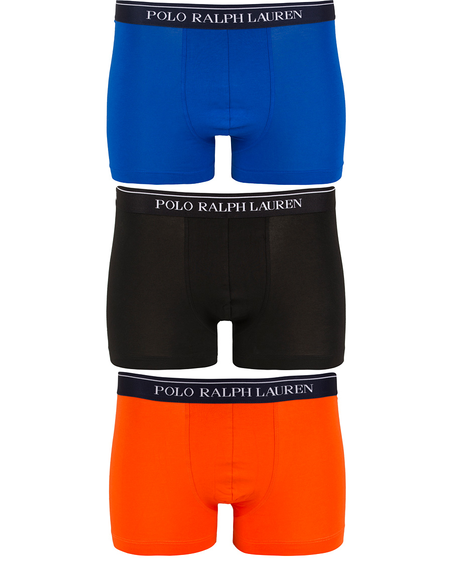 Herre | Undertøj | Polo Ralph Lauren | 3-Pack Boxer Brief Orange/Black/Royal