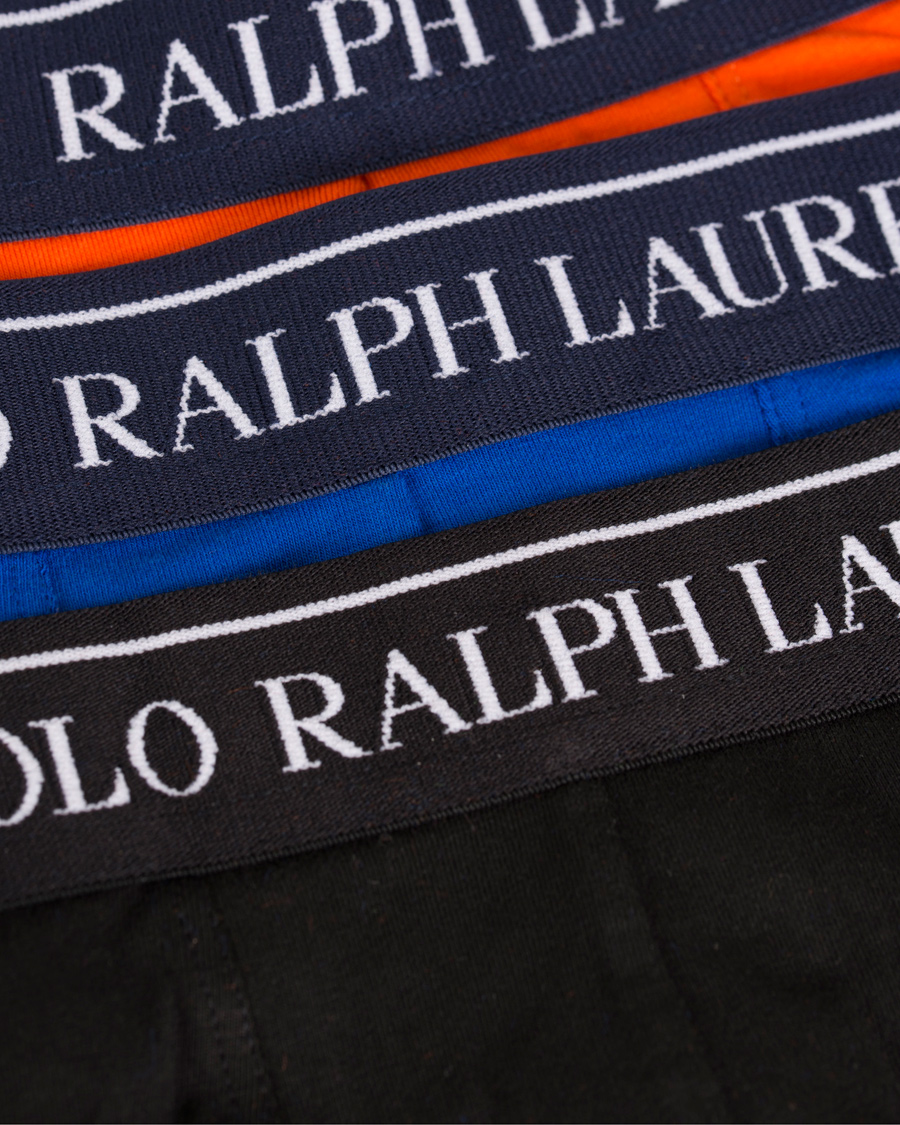 Herre | Undertøj | Polo Ralph Lauren | 3-Pack Boxer Brief Orange/Black/Royal