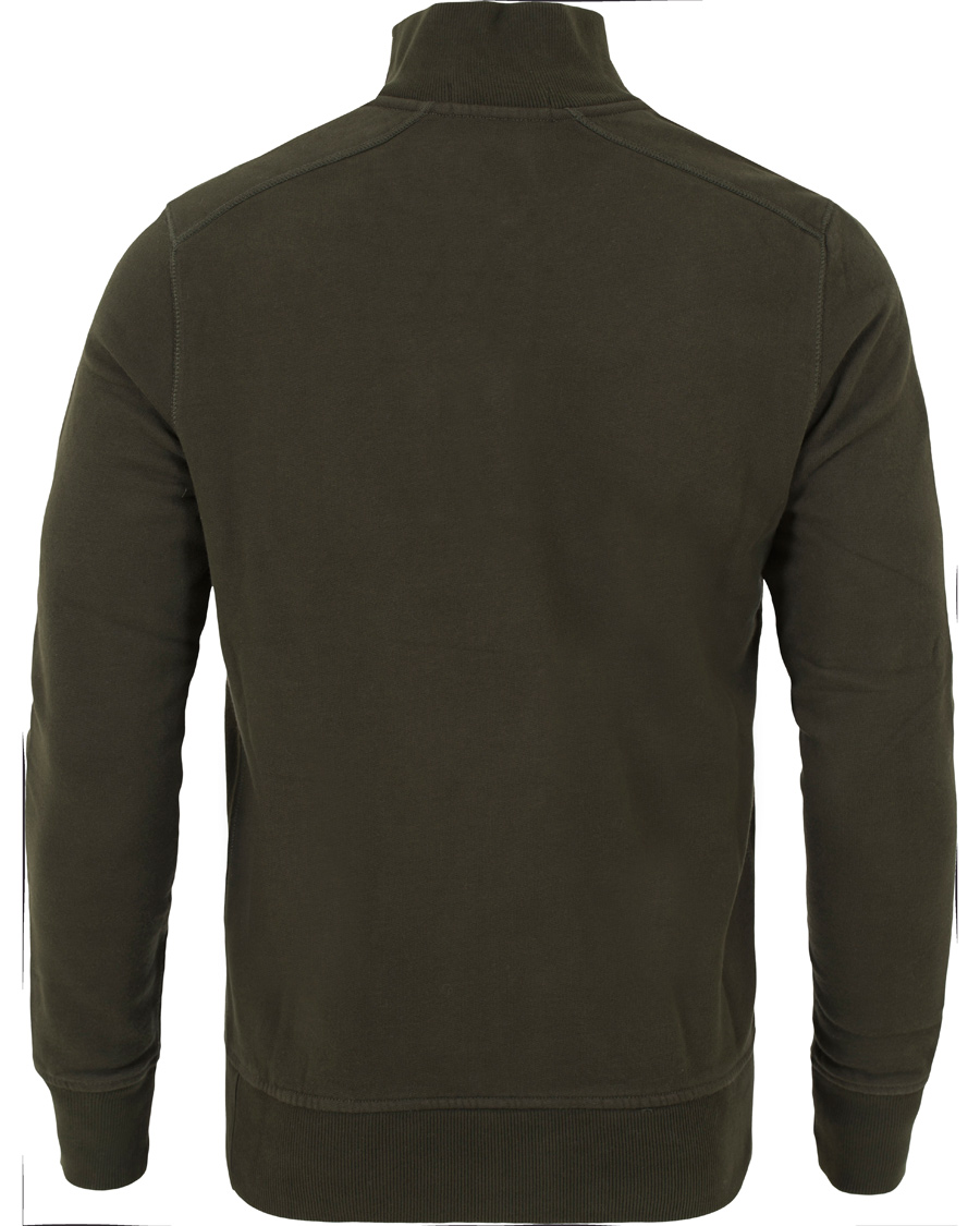 Herre | Trøjer | Polo Ralph Lauren | Half Button Knitted Sweater Squadron Green