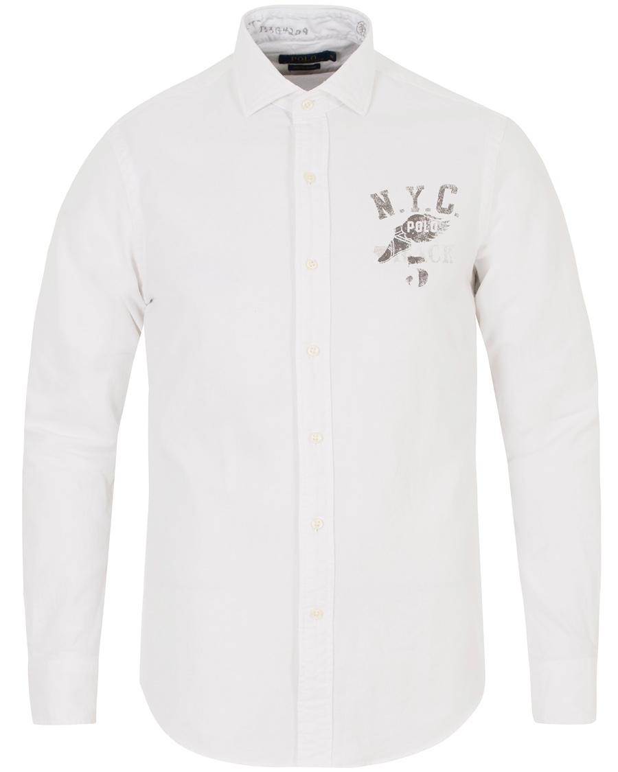 Herre | Skjorter | Polo Ralph Lauren | Slim Fit N.Y.C Shirt White