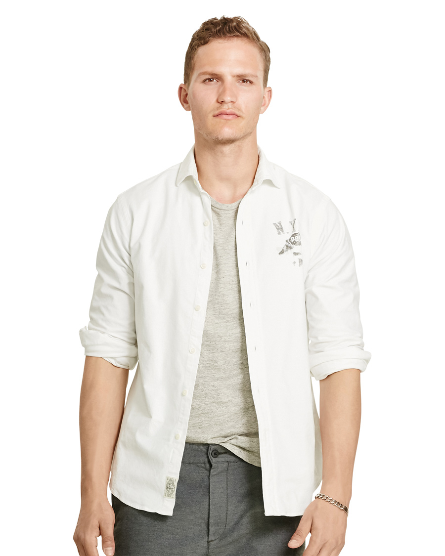 Herre | Skjorter | Polo Ralph Lauren | Slim Fit N.Y.C Shirt White