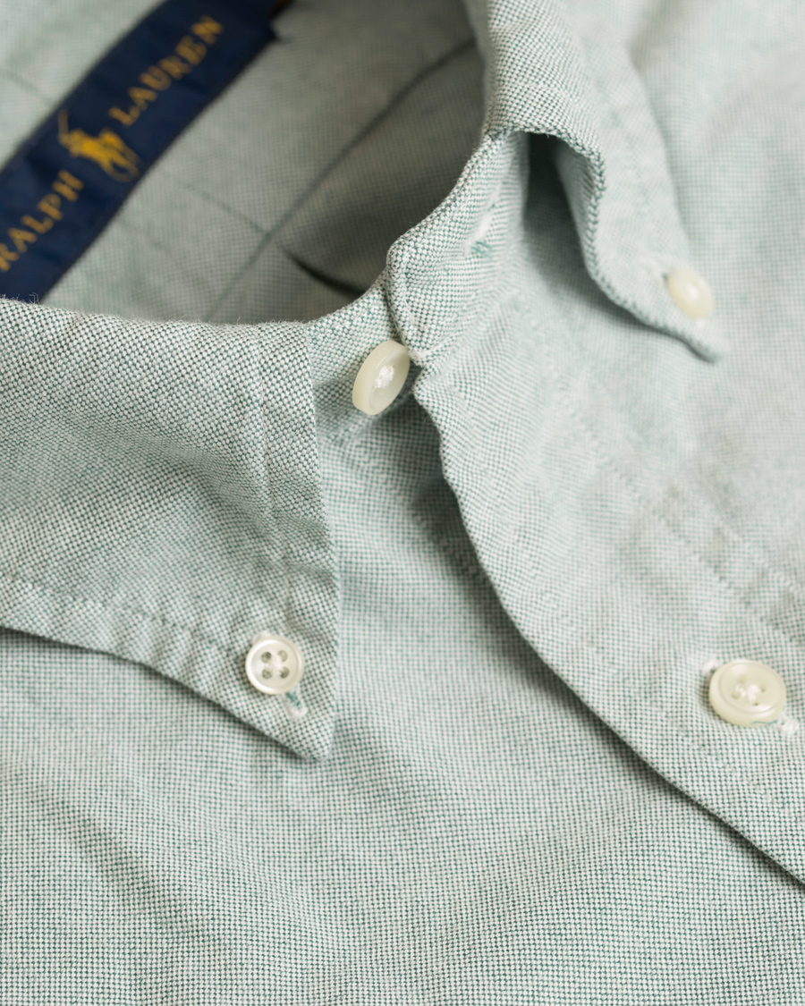 Herre | Skjorter | Polo Ralph Lauren | Core Fit Stretch Oxford Shirt Green