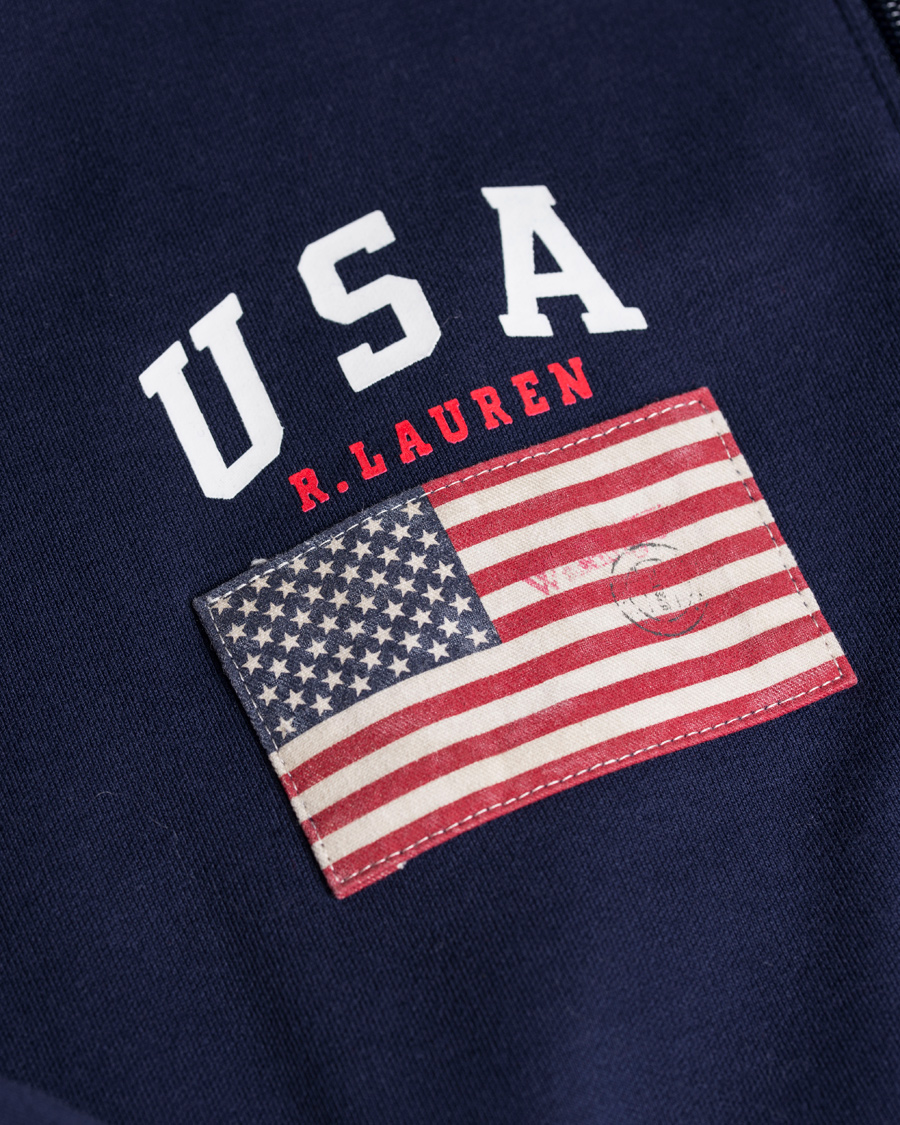 Herre | Trøjer | Polo Ralph Lauren | USA Track Jacket French Navy