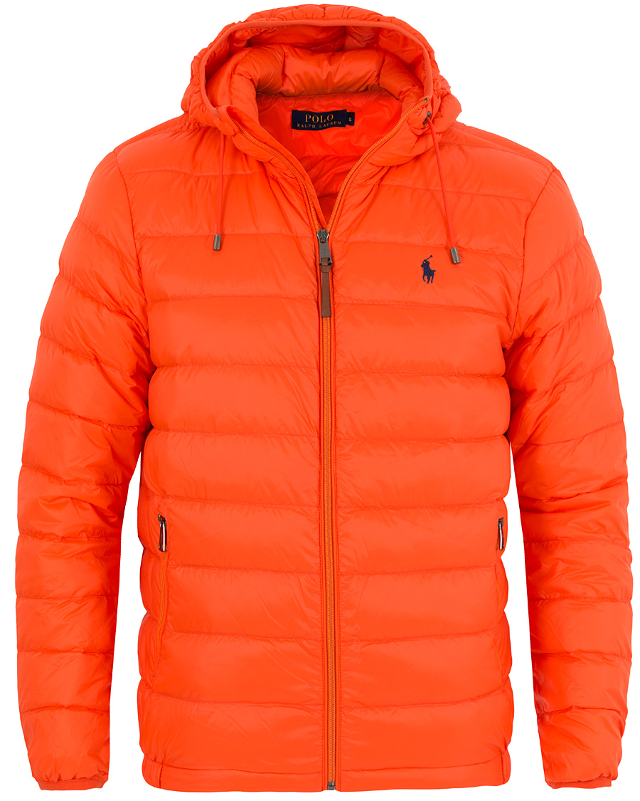 Ralph Lightweight Down Jacket Active Orange - CareOfCarl.dk