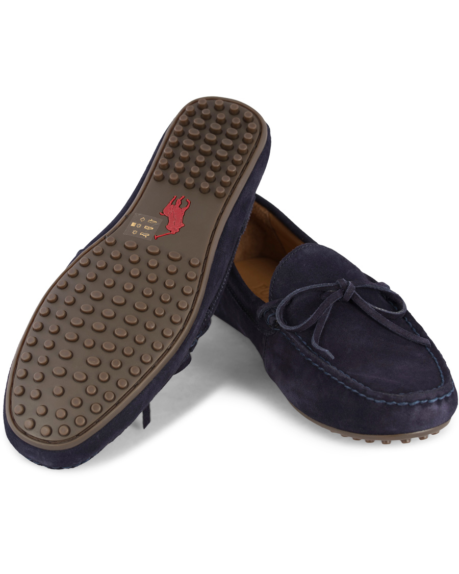 Herre | Polo Ralph Lauren Woodford Carshoes Navy Suede | Polo Ralph Lauren | Woodford Carshoes Navy Suede