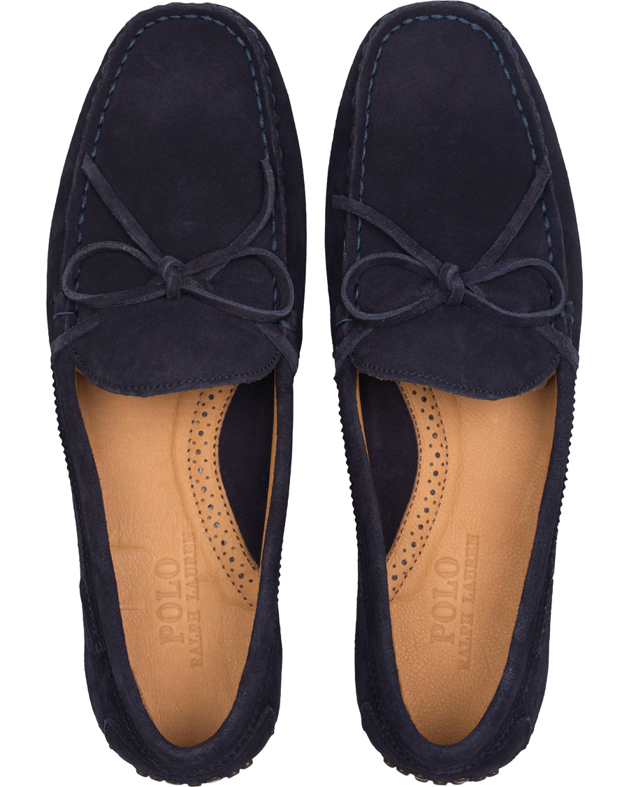 Herre | Polo Ralph Lauren Woodford Carshoes Navy Suede | Polo Ralph Lauren | Woodford Carshoes Navy Suede