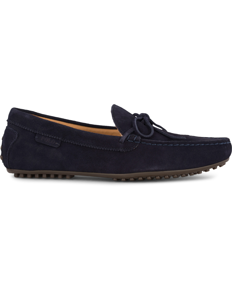 Herre | Polo Ralph Lauren Woodford Carshoes Navy Suede | Polo Ralph Lauren | Woodford Carshoes Navy Suede