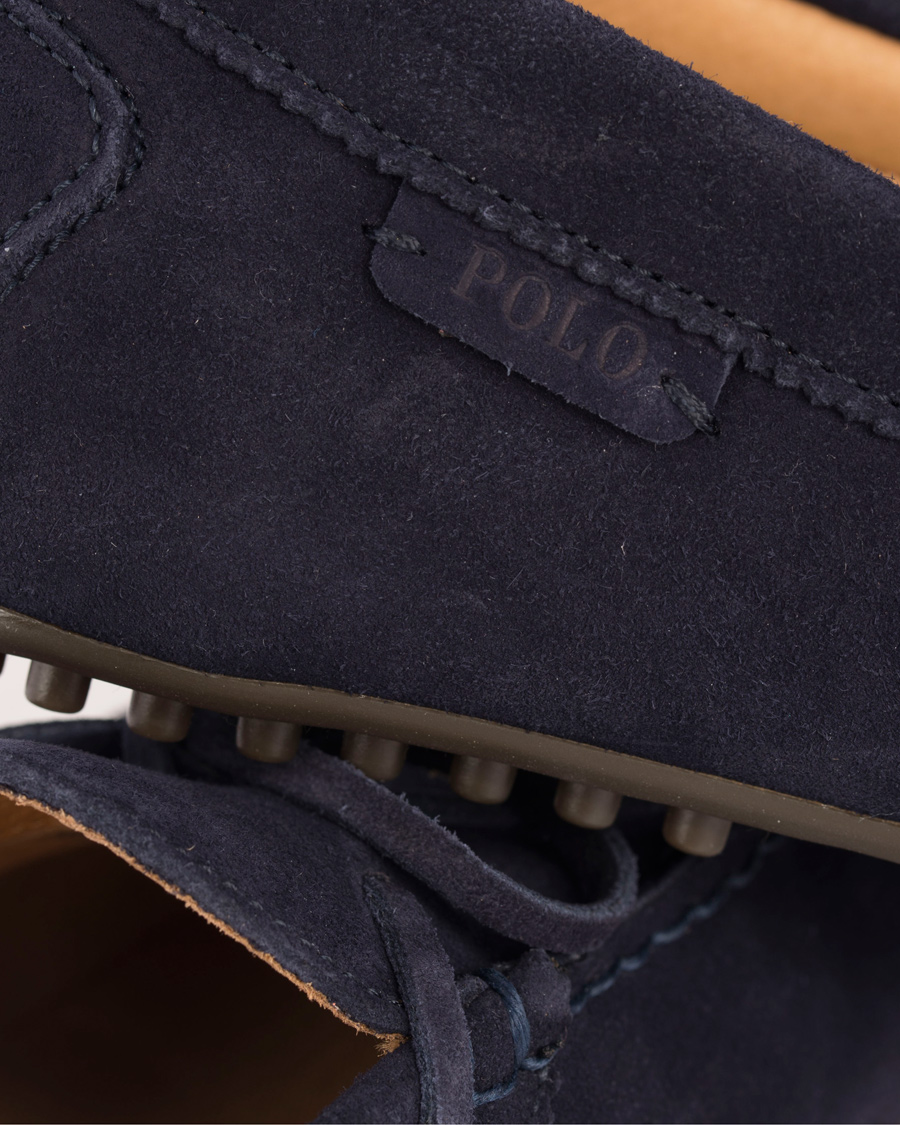 Herre | Polo Ralph Lauren Woodford Carshoes Navy Suede | Polo Ralph Lauren | Woodford Carshoes Navy Suede