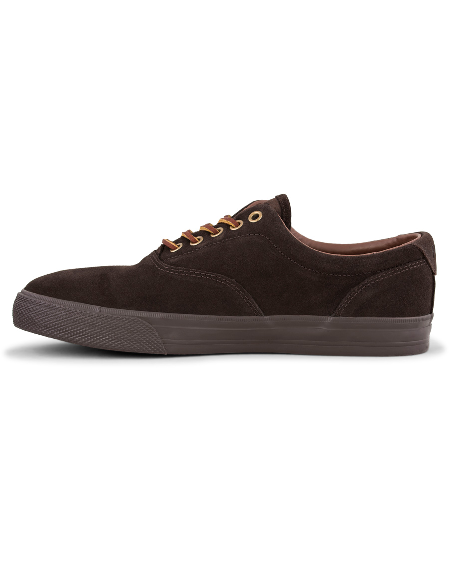 Herre | Polo Ralph Lauren Vaughn Sneaker Dark Brown Suede | Polo Ralph Lauren | Vaughn Sneaker Dark Brown Suede