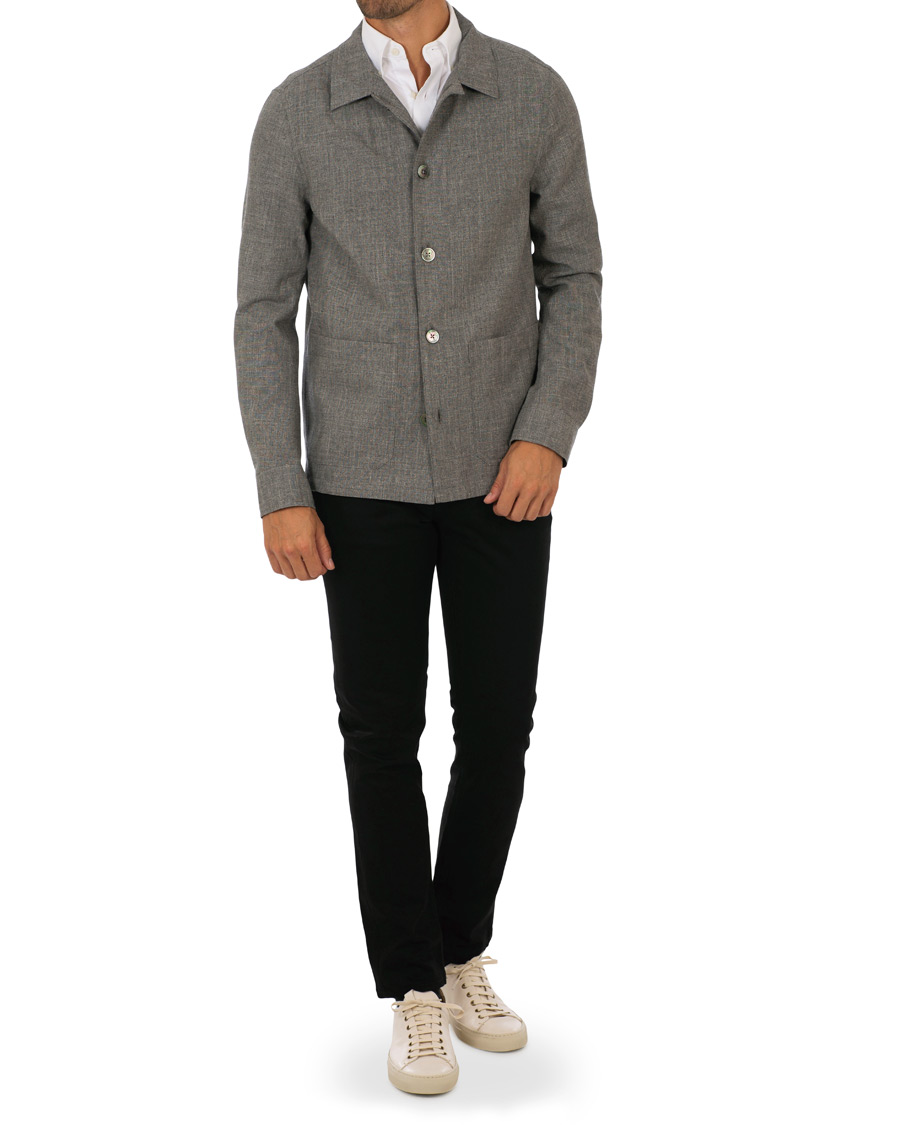 Herre | Jeans | Nudie Jeans | Grim Tim Organic Slim Fit Stretch Jeans Cold Black