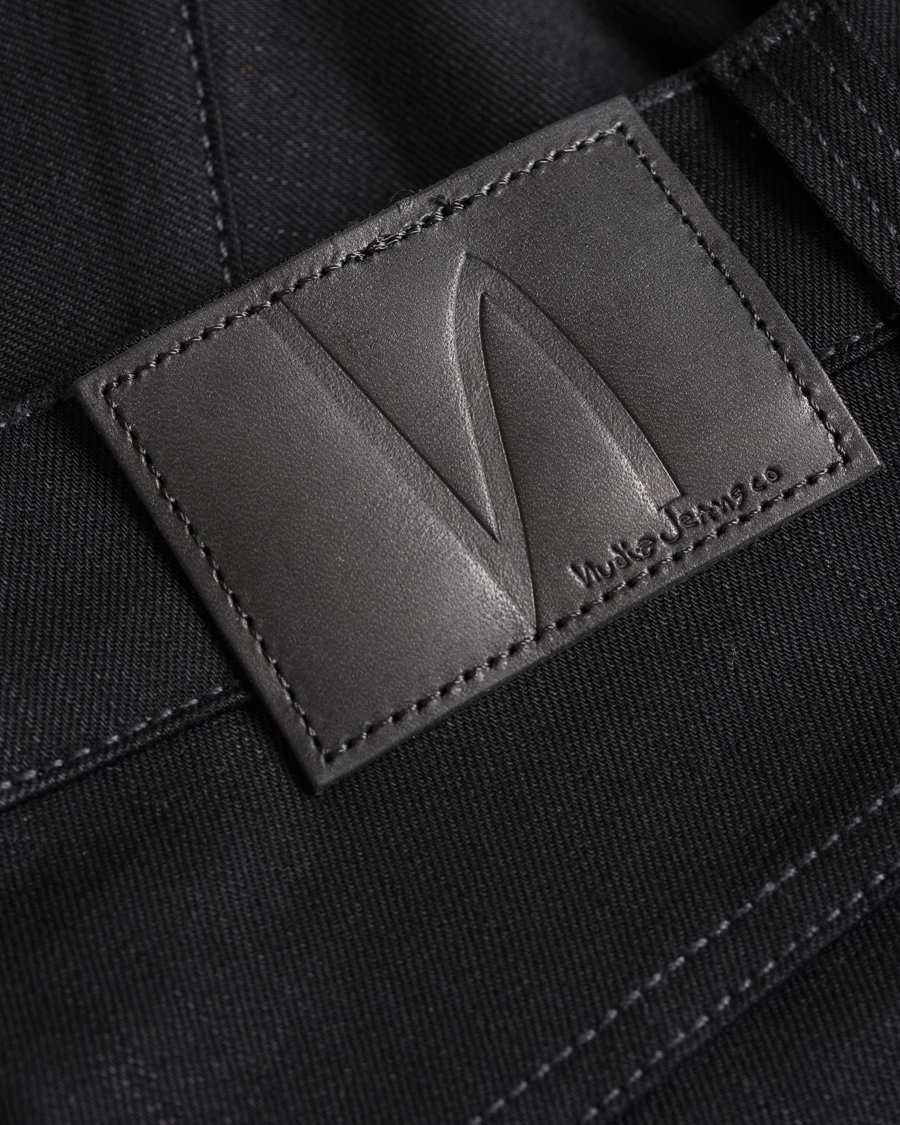 Herre | Jeans | Nudie Jeans | Grim Tim Organic Slim Fit Stretch Jeans Cold Black