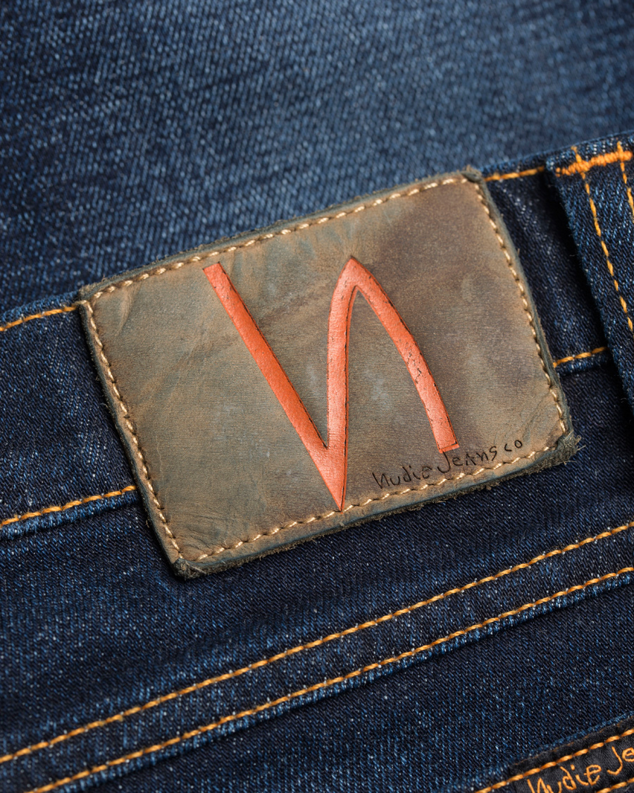 Herre | Jeans | Nudie Jeans | Long John Organic Slim Fit Stretch Jeans Sparkles