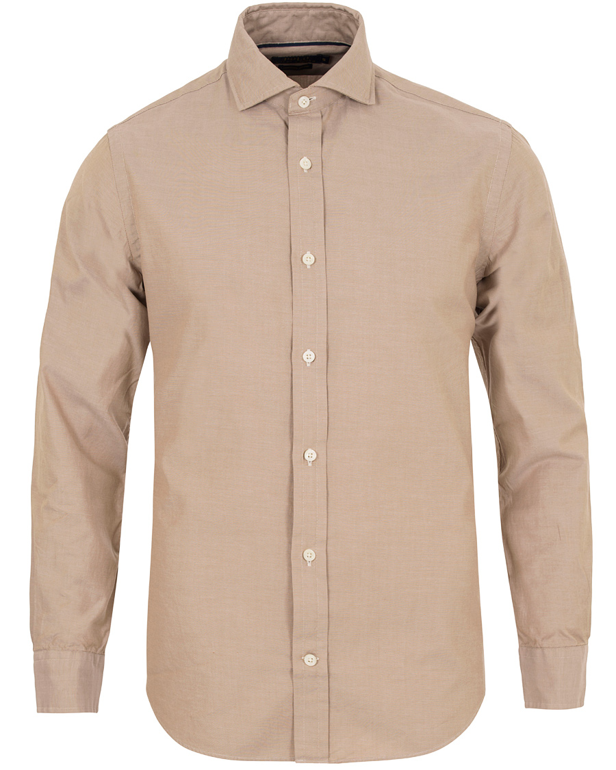 Herre | Skjorter | Polo Ralph Lauren | Cut Away Oxford Shirt Tan