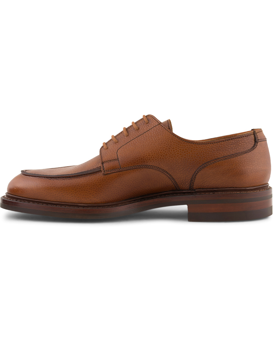 Herre | Crockett & Jones Durham Split Toe Derbys Tan Grained Calf | Crockett & Jones | Durham Split Toe Derbys Tan Grained Calf