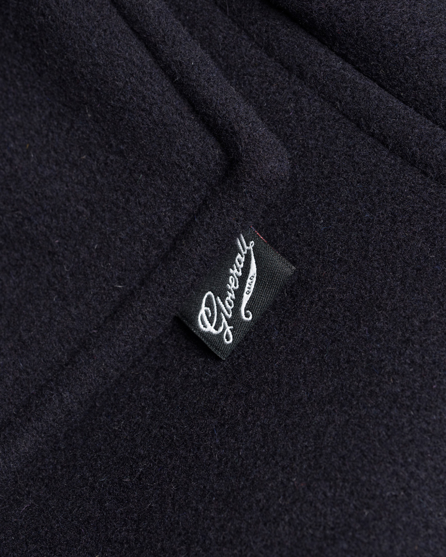 Herre | Jakker | Gloverall | Morris Duffel Coat Navy/Dress Gordon