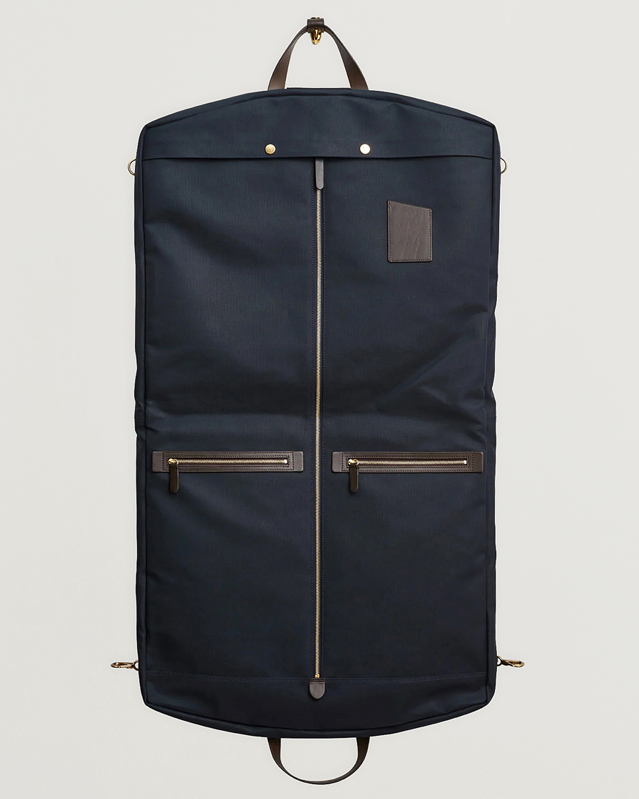 Herre | Mismo M/S Suit Carrier Navy/Dark Brown | Mismo | M/S Suit Carrier Navy/Dark Brown