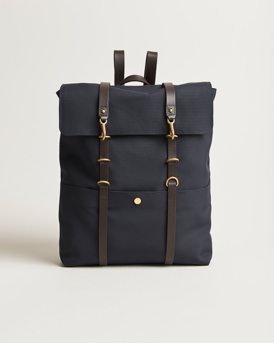 Herre | Tasker | Mismo | MismoM/S Nylon BackpackNavy/Dark Brown