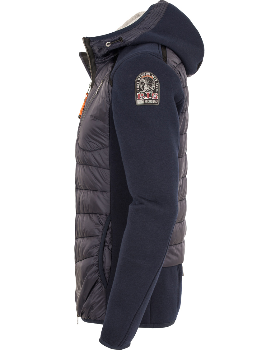 Herre | Jakker | Parajumpers | Nolan Active Warm Up Zip Jacket Blue/Black