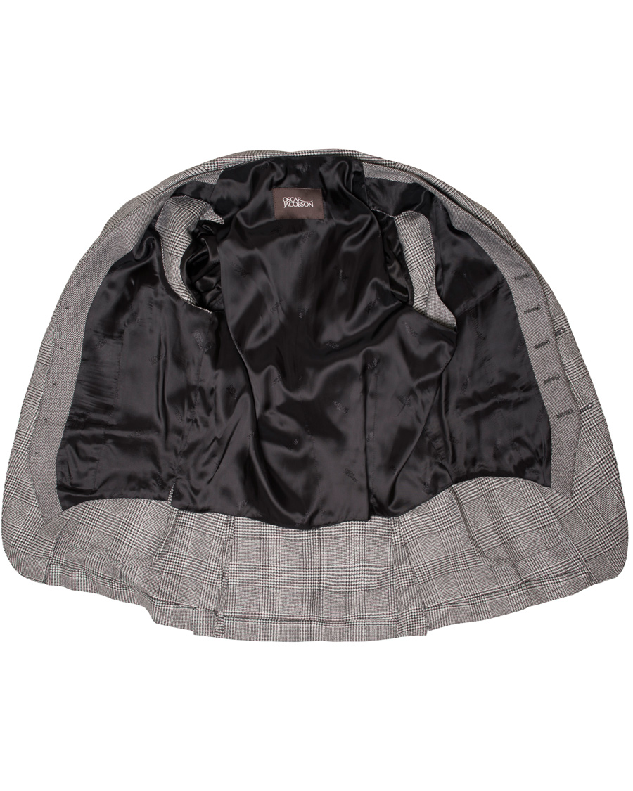 Herre | Jakkesæt | Oscar Jacobson | Egel 3 Piece Split Suit Grey/White