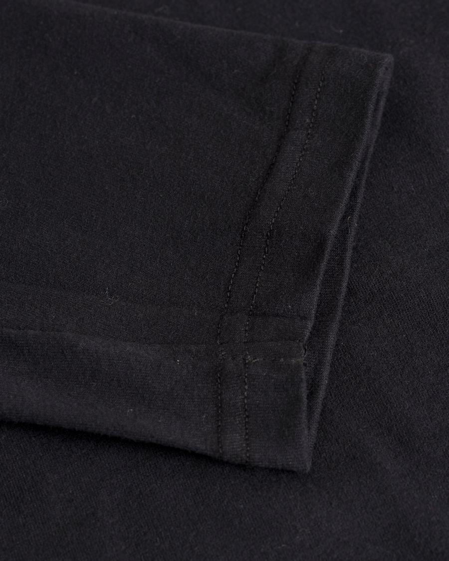 Herre | T-Shirts | Calvin Klein | Long Sleeve Crew Neck Tee Black