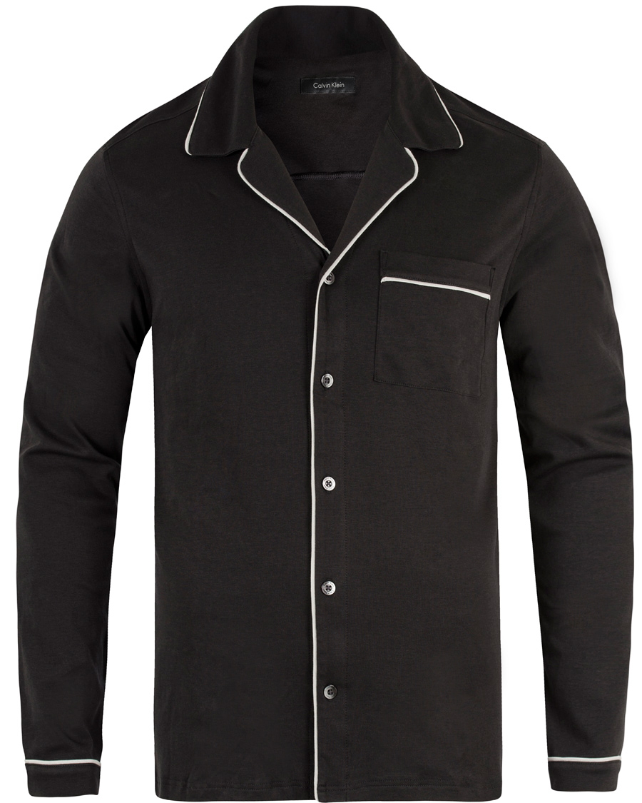 Herre | Undertøj | Calvin Klein | Elegant Cotton Pyjama Set Black