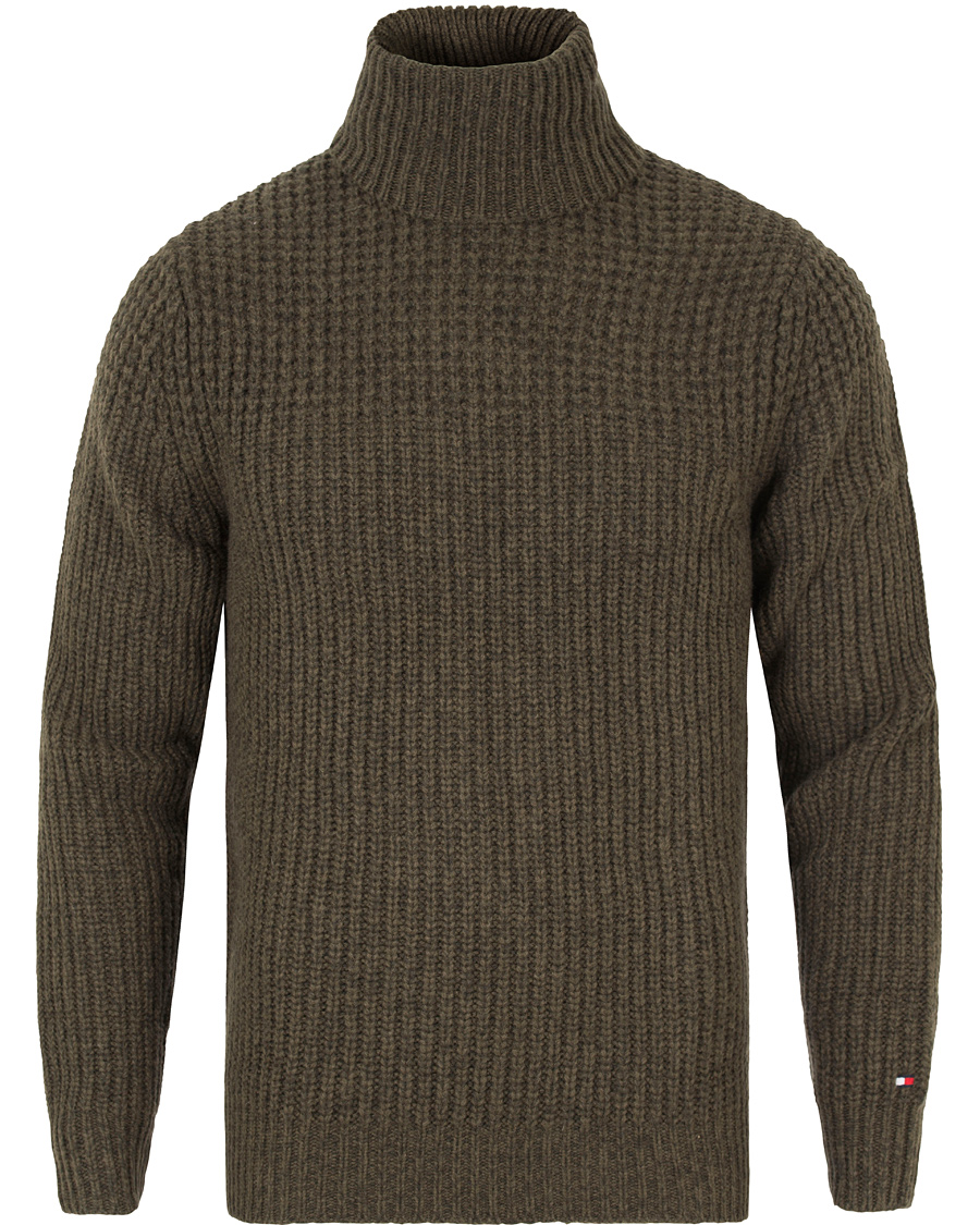 Herre | Trøjer | Tommy Hilfiger | Fayo Knitted Rollneck Rosin Heather