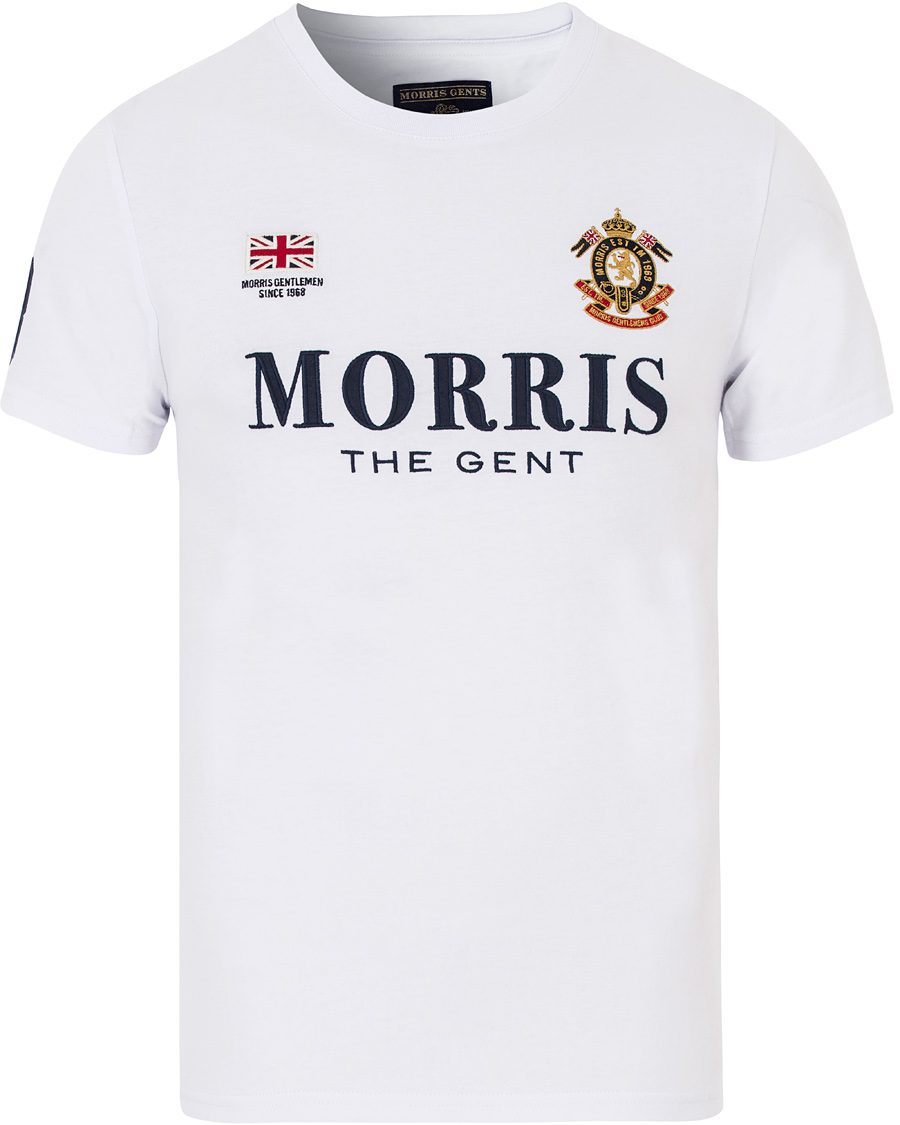 Herre | T-Shirts | Morris | Gent Tee White