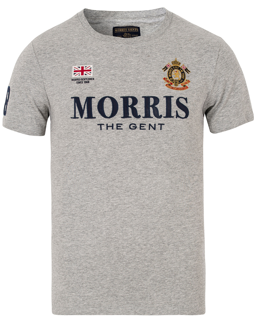 Herre | T-Shirts | Morris | Gent Tee Grey