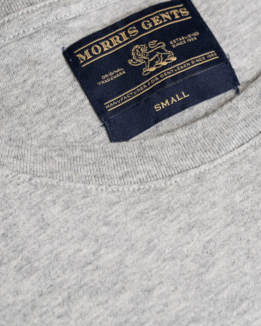 Herre | T-Shirts | Morris | Gent Tee Grey