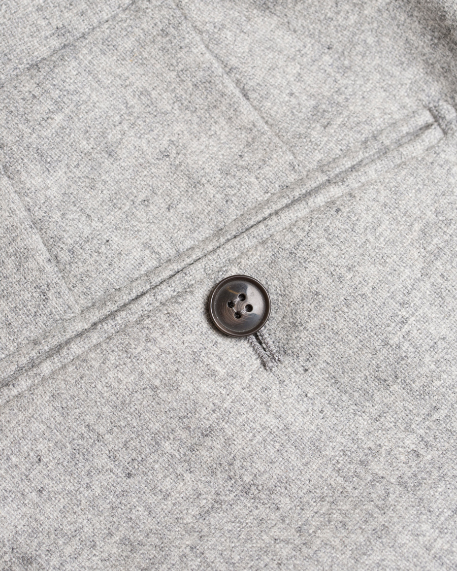 Herre | Bukser | Morris | Rodney Wool Trousers Light Grey