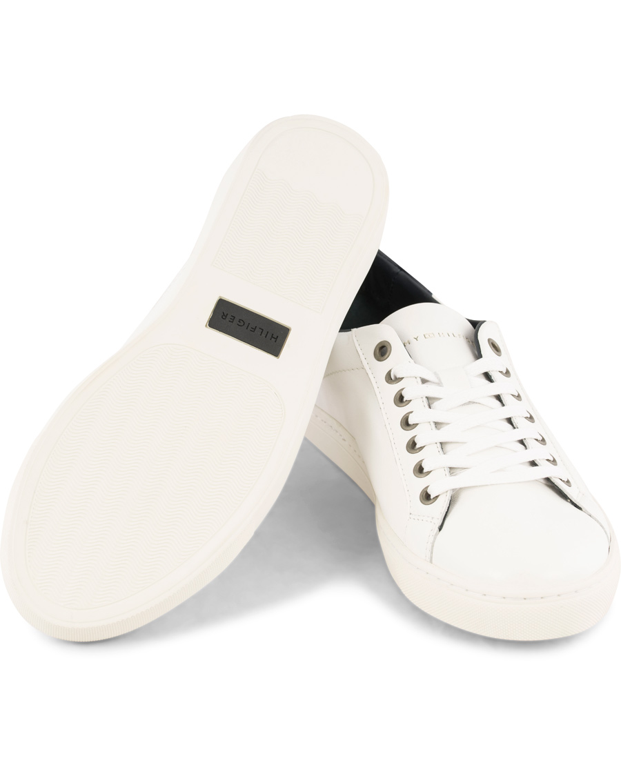 Herre | Tommy Hilfiger Mount Sneaker White Leather | Tommy Hilfiger | Mount Sneaker White Leather