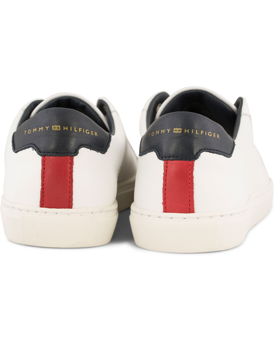 Herre | Tommy Hilfiger Mount Sneaker White Leather | Tommy Hilfiger | Mount Sneaker White Leather