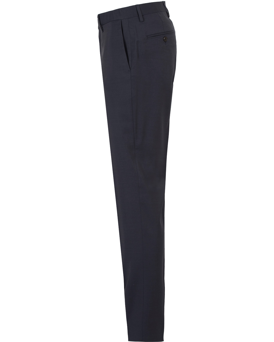 Herre | Bukser | GANT Diamond G | Tailored Slim Travel Pants Ink Blue